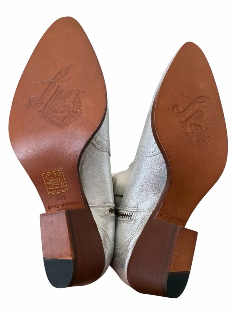Silver Western Ankle Boot - Women